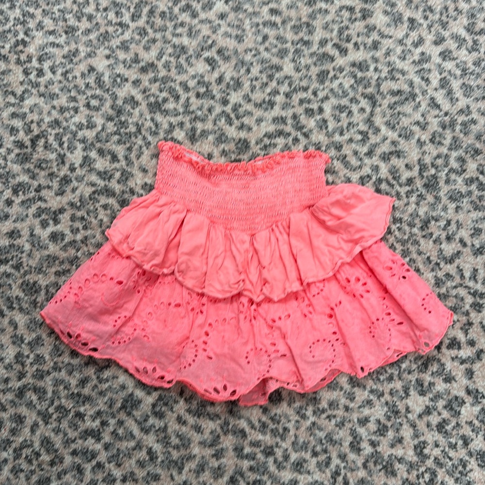 #globallove girls size XL neon orange skirt